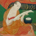 Serlingpa and Longdöl Lama Rinpoche - Tibet House Museum, Delhi - <a href="https://www.himalayanart.org/items/72100">Meet at Himalayan Art Resources </a>