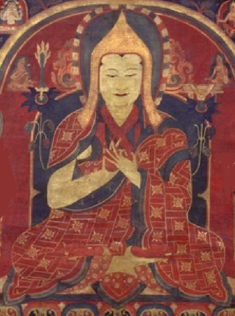 Je Tsongkhapa - Rubin Museum of Art - <a href=" https://www.himalayanart.org/items/595"> Meet at Himalayan Art Resources </a>