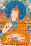 Śāntarakṣita- Private Collection - <a href=" https://www.himalayanart.org/items/65798"> Meet at Himalayan Art Resources </a>