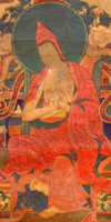 Asaṅga - Rubin Museum of Art - <a href=" https://www.himalayanart.org/items/358"> Meet at Himalayan Art Resources </a>