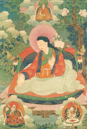 Dromtönpa - Tibet House Museum, New Delhi - <a href="https://www.himalayanart.org/items/89985">Meet at Himalayan Art Resources</a>