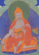 Asaṅga - Jacques Marchais tibetan museum of art - <a href=" https://www.himalayanart.org/items/75016"> Meet at Himalayan Art Resources </a>