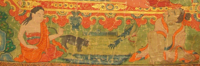 Aśvagośa and Āryadeva - Rubin Museum of Art - <a href="https://www.himalayanart.org/items/65599">Meet at Himalayan Art Resources </a>